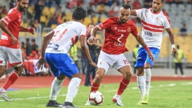 مباراة الأهلي والزمالك القادمة في الدوري المصري 2020