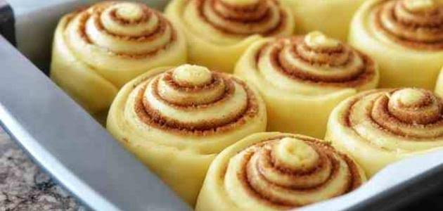 طريقة عمل السينابون في المنزل