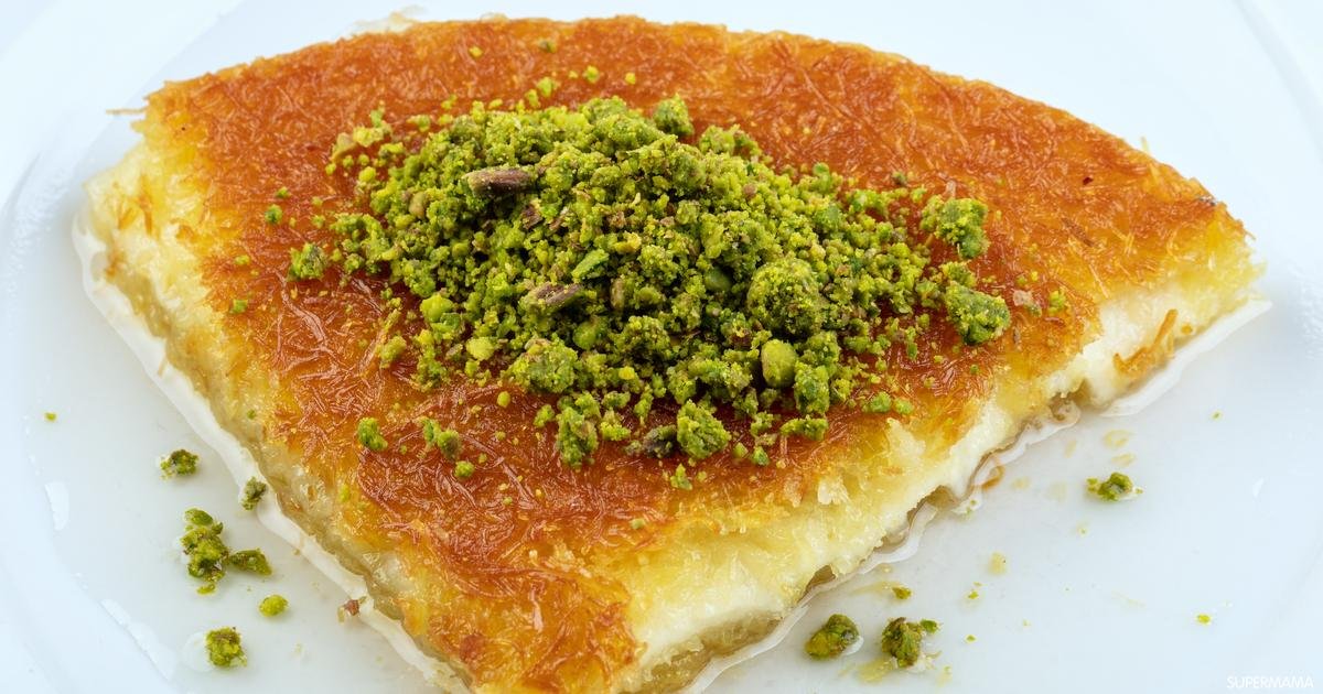 عمل الكنافة بالمهلبية